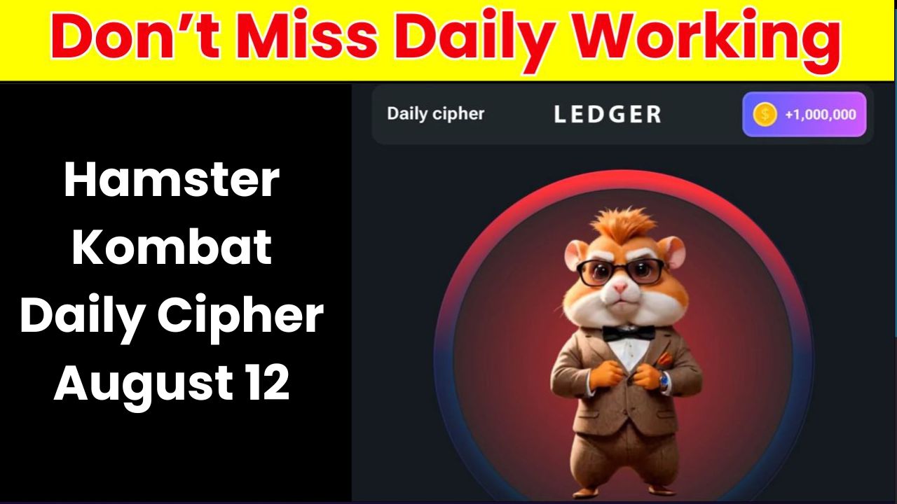 Hamster Kombat Daily Cipher August 12