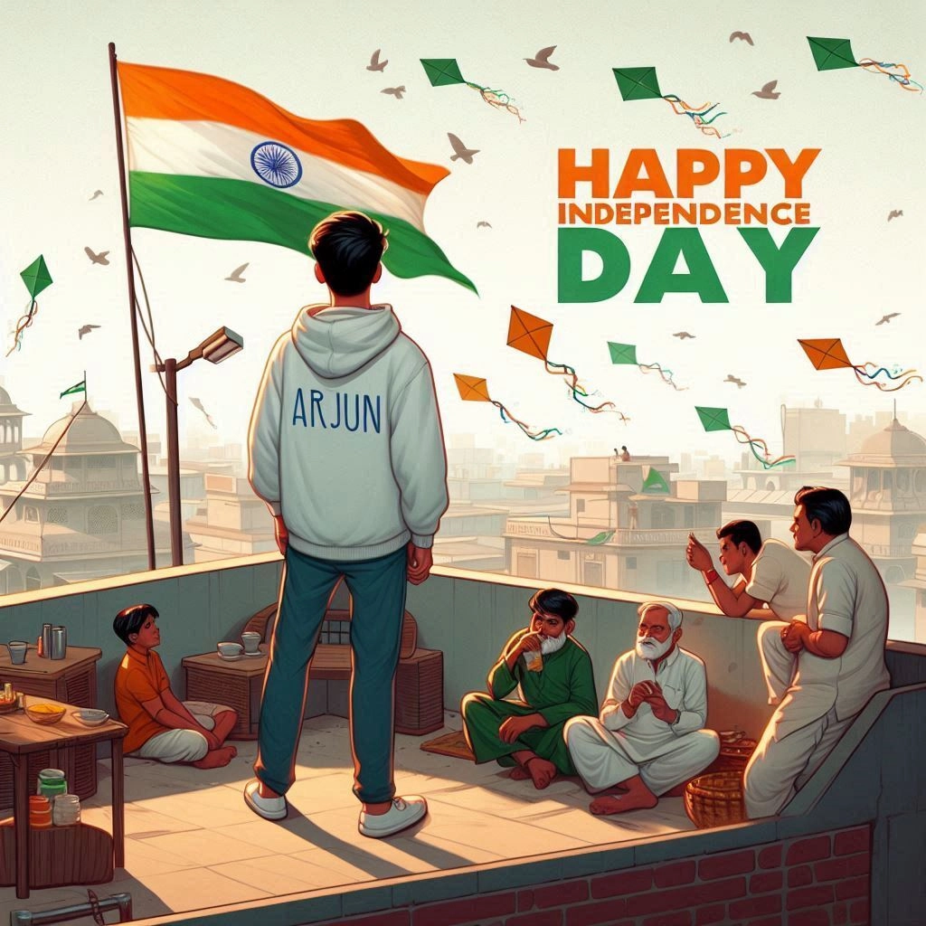 Happy Independence Day ai Image