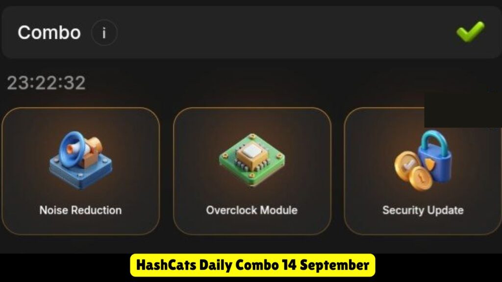 HashCats Daily Combo 14 September