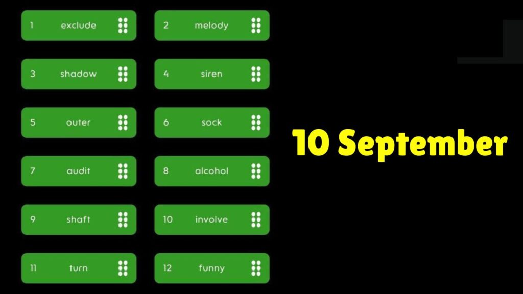 HoldCoin Daily Passphrase 10 September