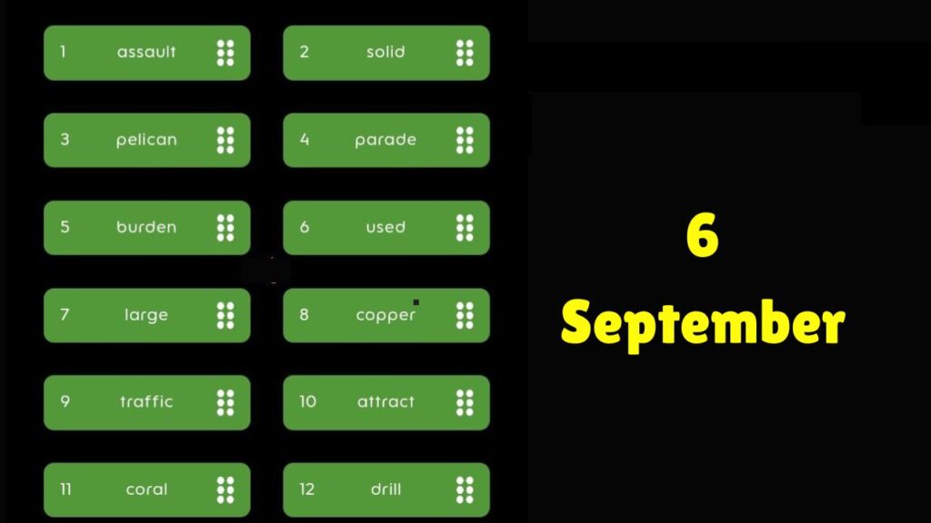 HoldCoin Daily Passphrase 6 September