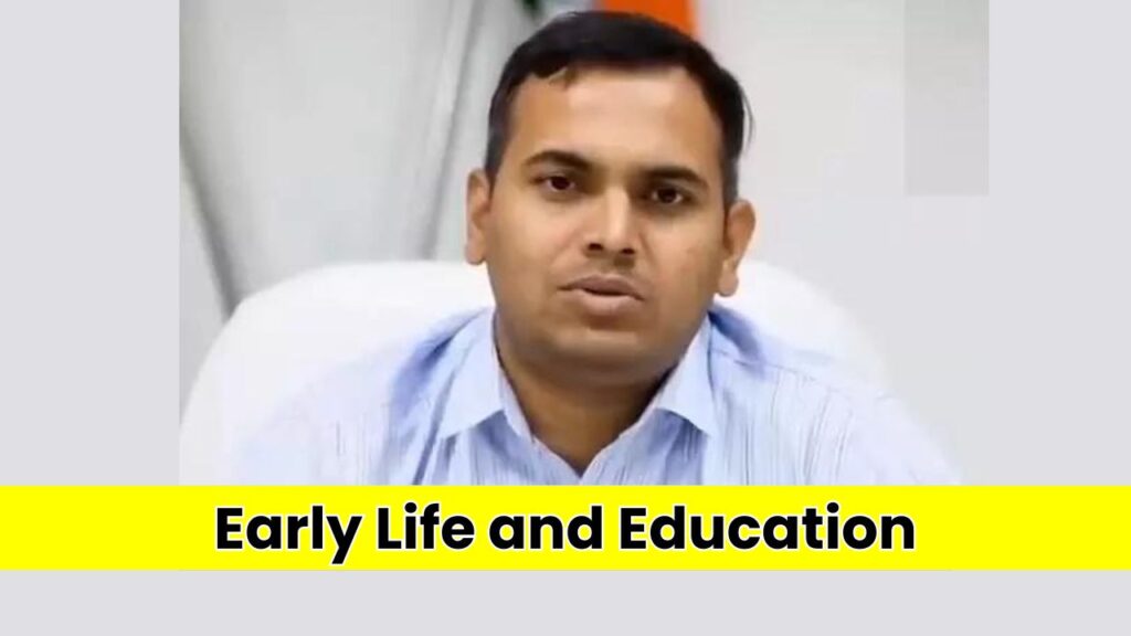 IAS Chandra Vijay Singh Early Life and Education