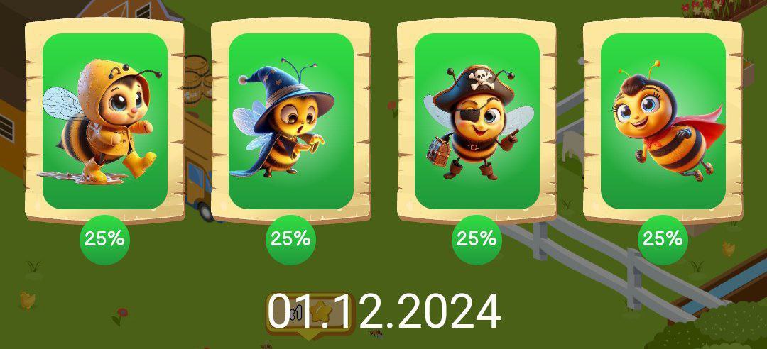 Bee Harvest Combo 1 December