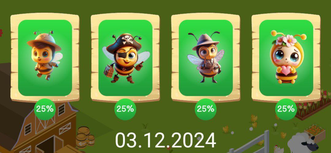 Bee Harvest Combo 3 December