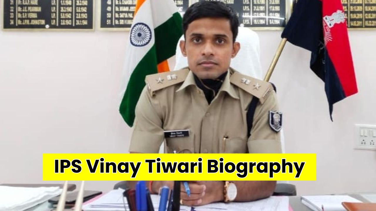 IPS Vinay Tiwari Biography