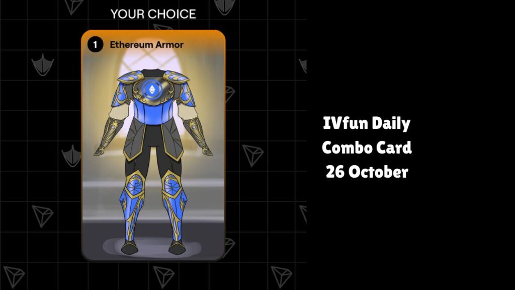 IVfun Daily Combo Card 26 October