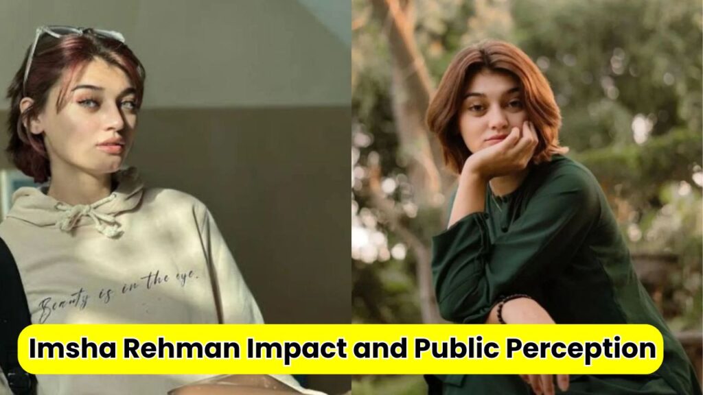 Imsha Rehman Impact and Public Perception