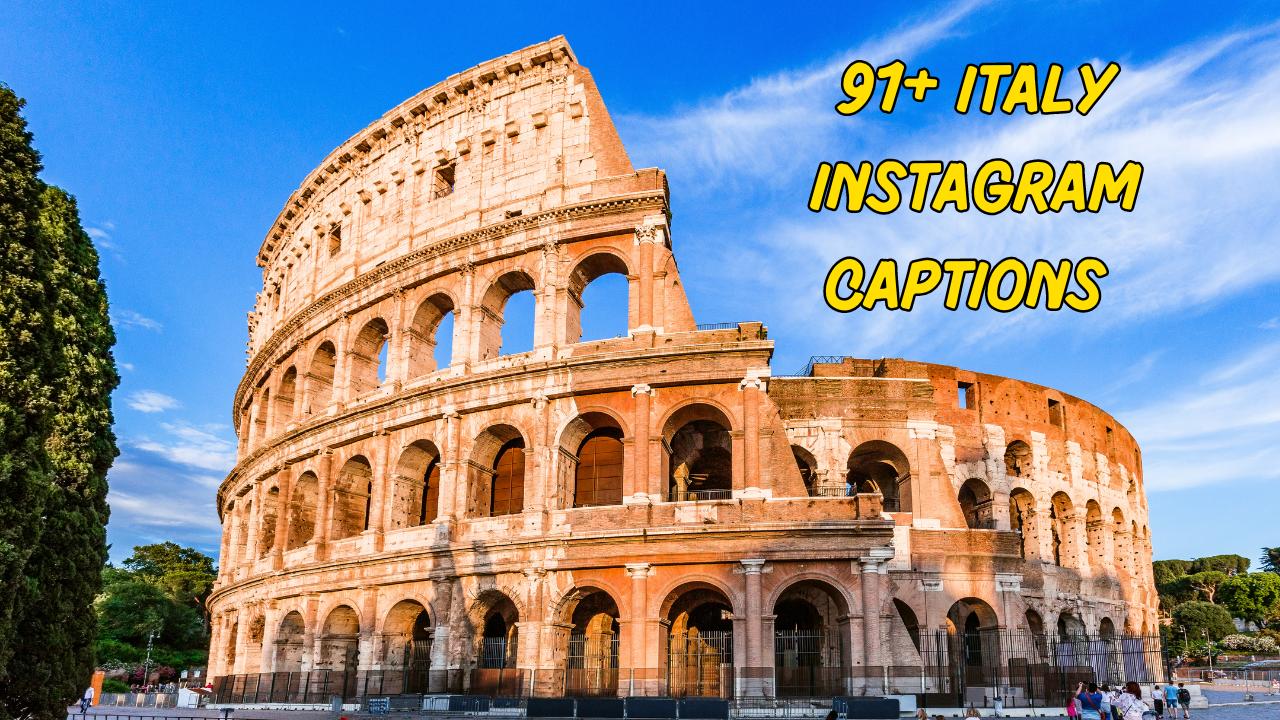 Italy Instagram Captions