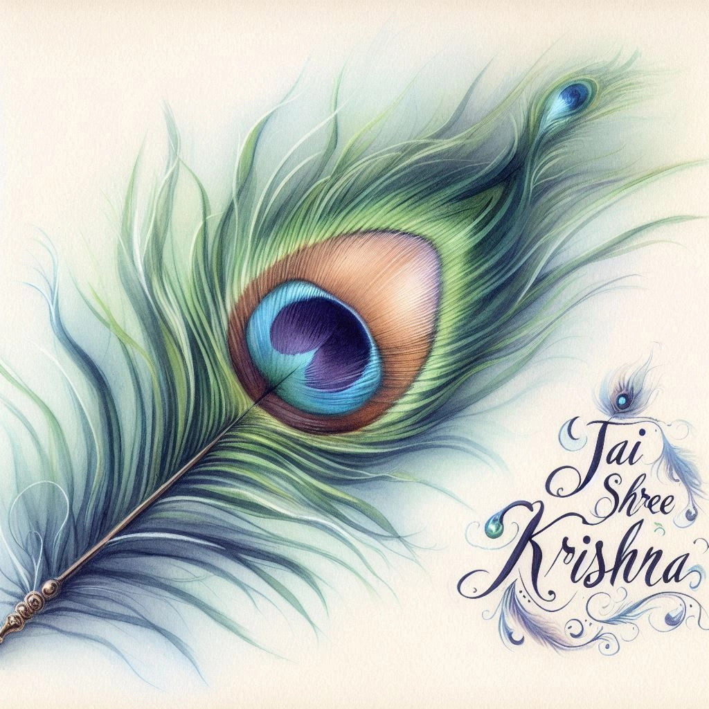 Jai Shree Krishna ai image