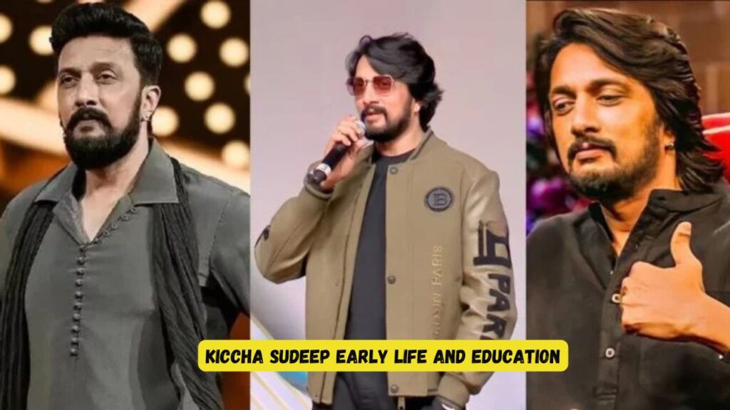 Kiccha Sudeep Early Life and Education