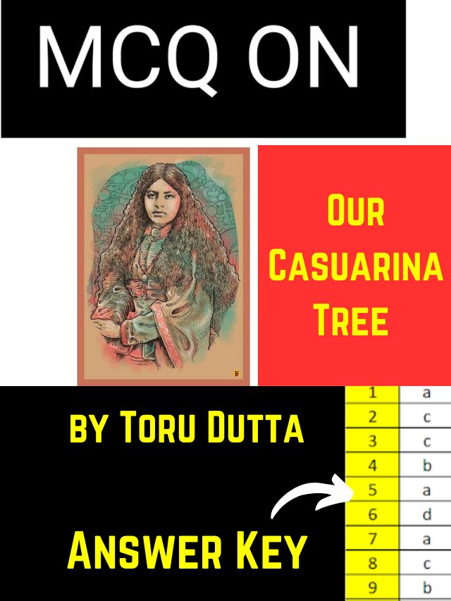 MCQ of Our Casuarina Tree by Toru Dutta