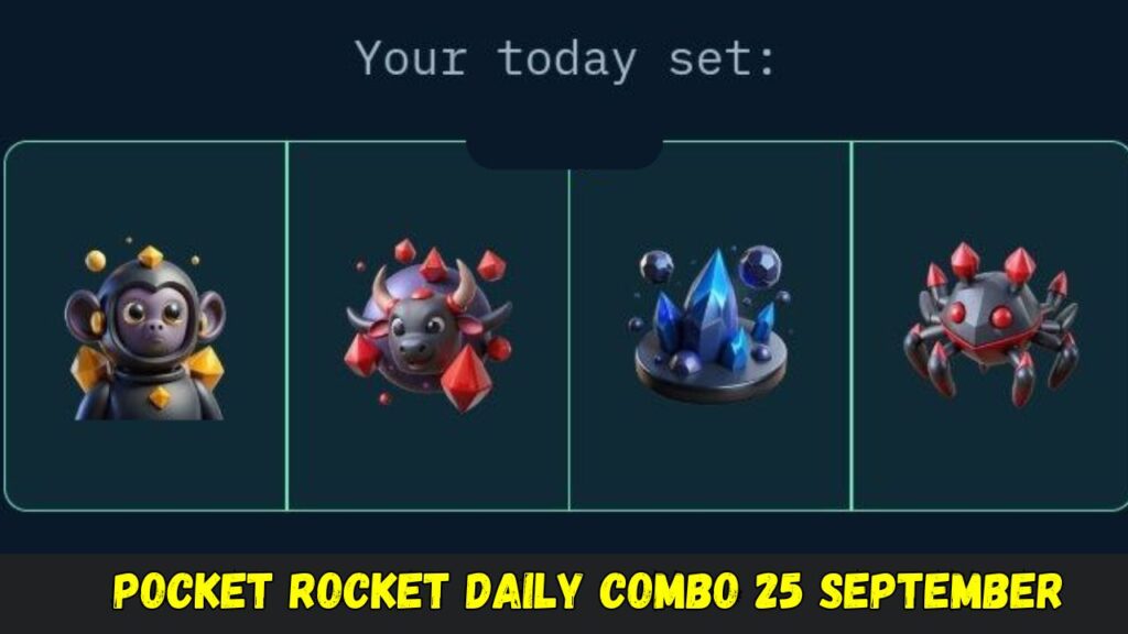 Pocket Rocket Daily Combo 25 September