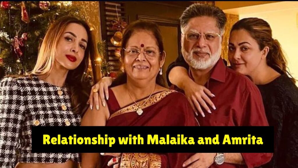 Malaika Arora Father Anil Arora Relationship