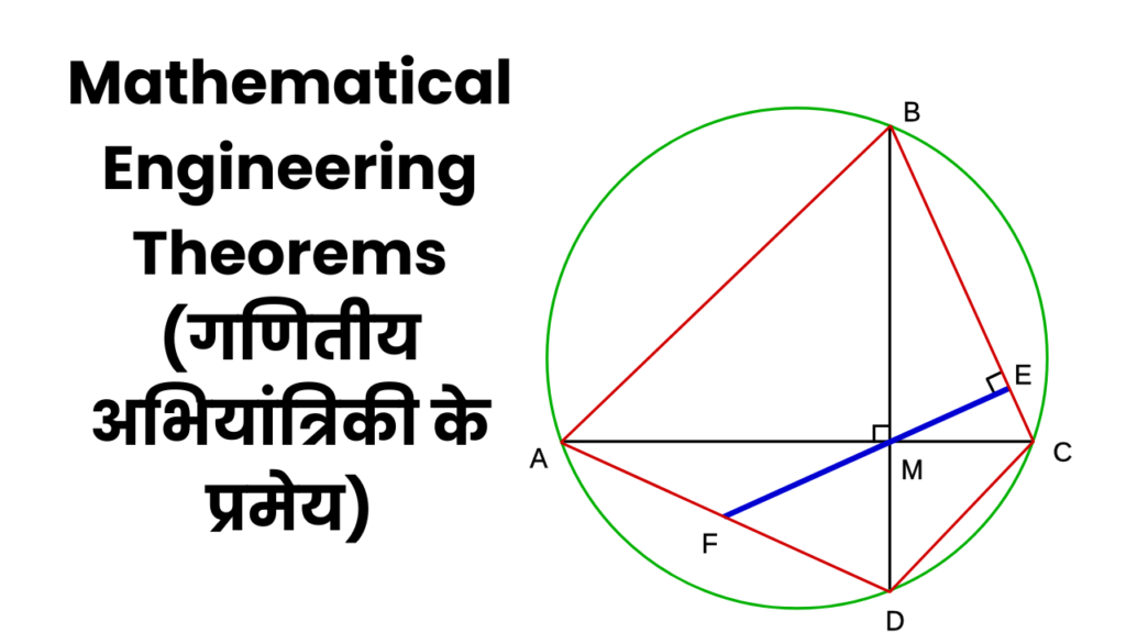 Mathematical Engineering Theorems (गणितीय अभियांत्रिकी के प्रमेय) 