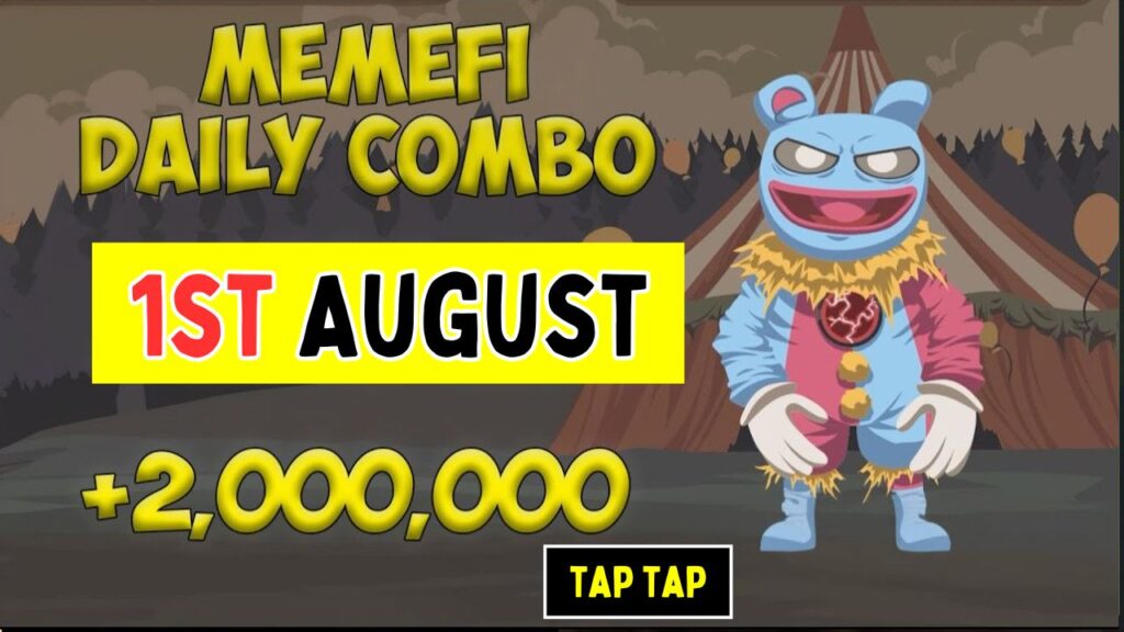 MemeFi Daily Combo 1st August