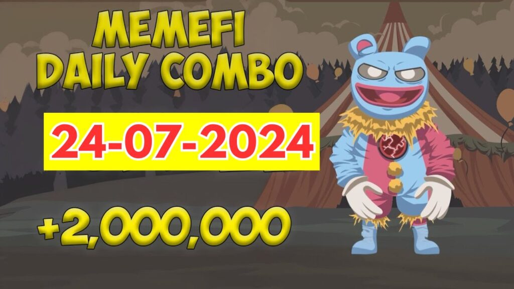 MemeFi Daily Combo 24 July