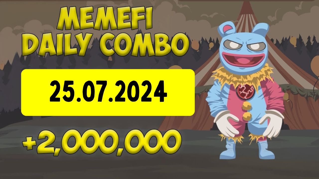 MemeFi Daily Combo 25 July