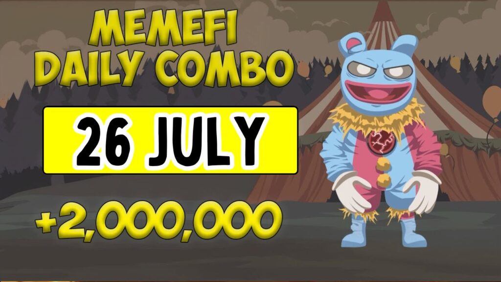 MemeFi Daily Combo 26 July