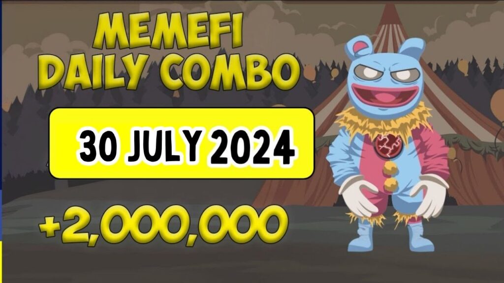 MemeFi Daily Combo 30 July