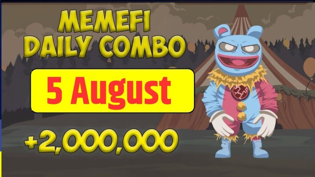 MemeFi Daily Combo 5 August