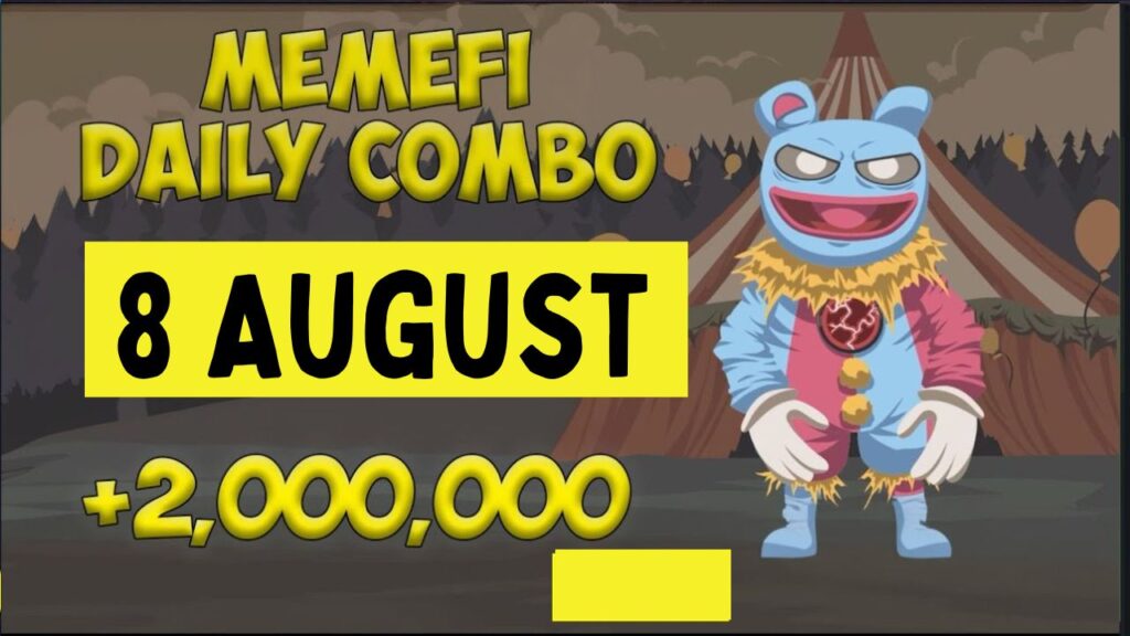 MemeFi Daily Combo 8 August