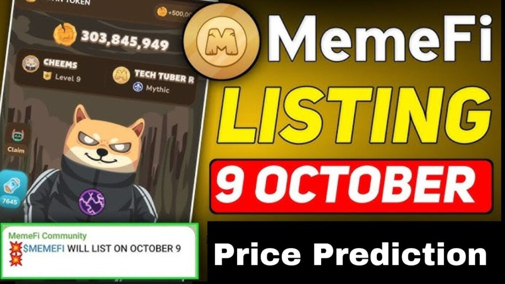 Memefi Listing Update Date Time Prediction