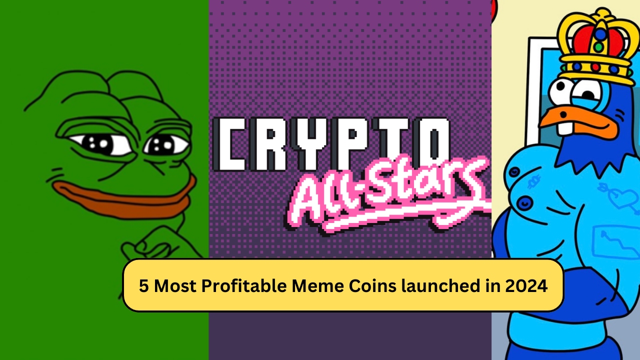 Most Profitable Meme Coins launched in 2024