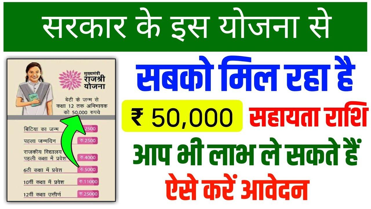 Mukhyamantri Rajshri Yojana in Hindi