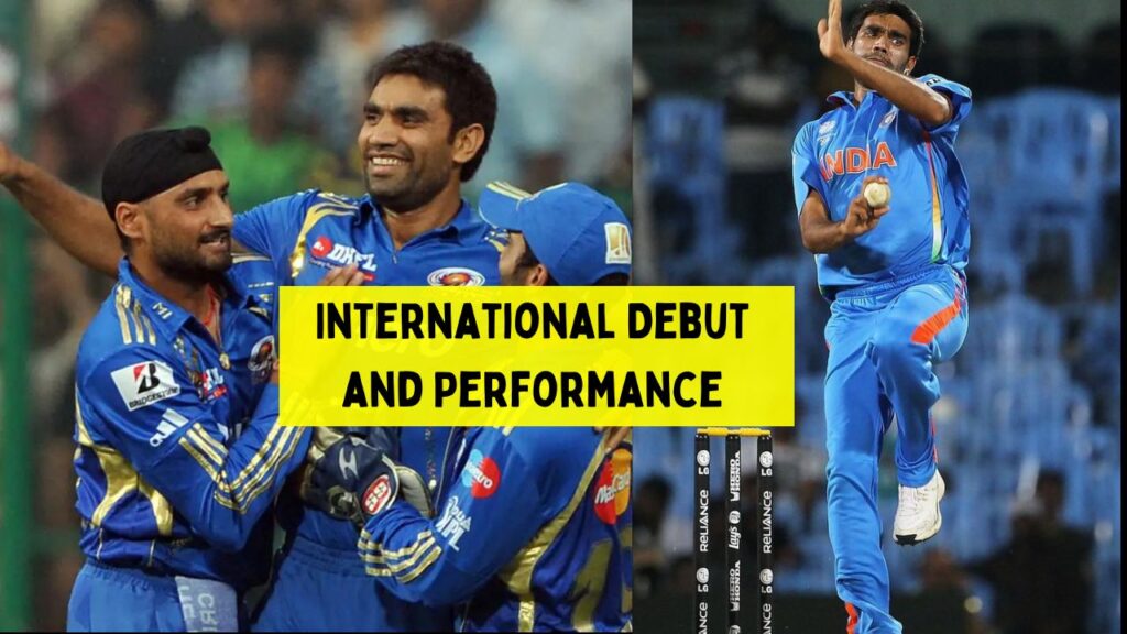  Munaf Patel International Debut and Performance