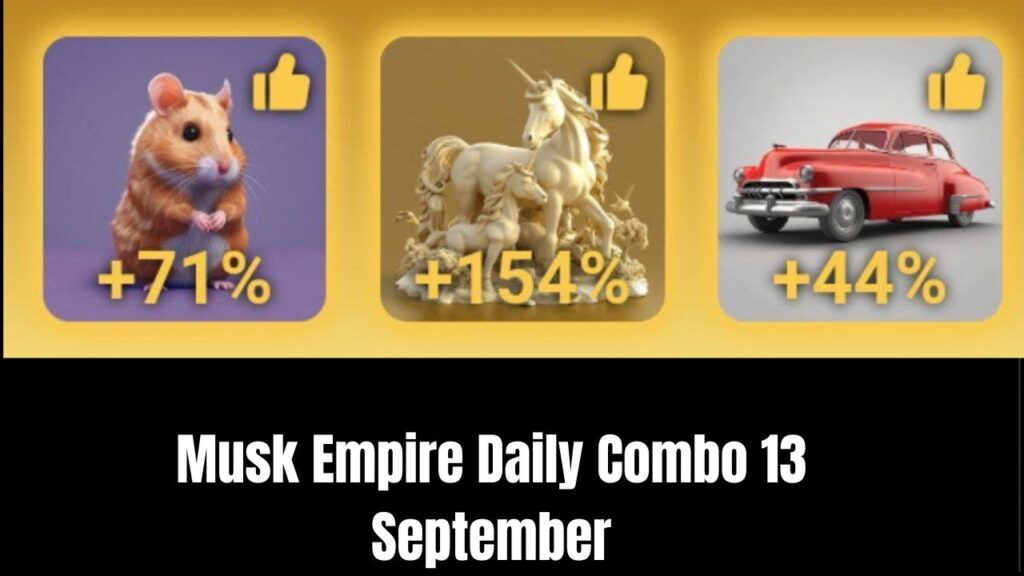 Musk Empire Daily Combo 13 September