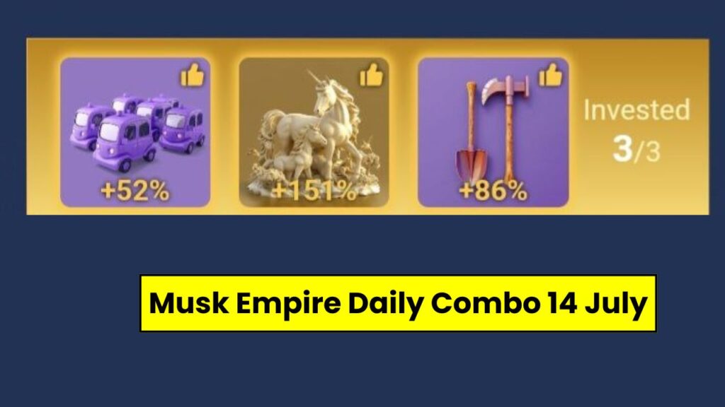 Musk Empire Daily Combo 14 July