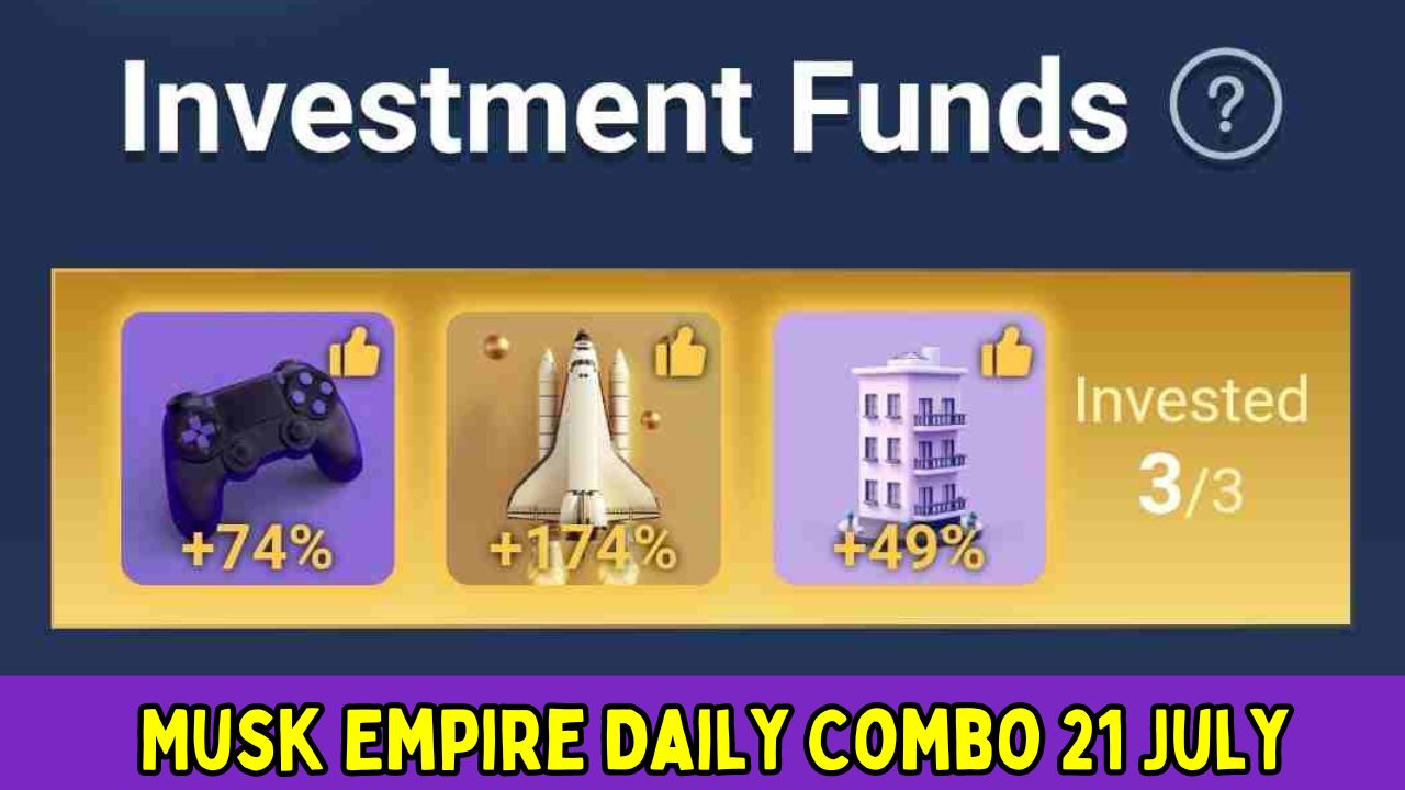 Don't Miss Today Musk Empire Daily Combo 21 July