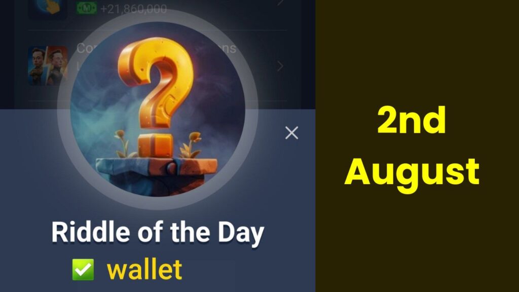 MuskEmpire Riddle of the Day 2nd august