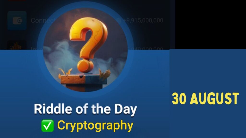 MuskEmpire Riddle of the Day 30 august