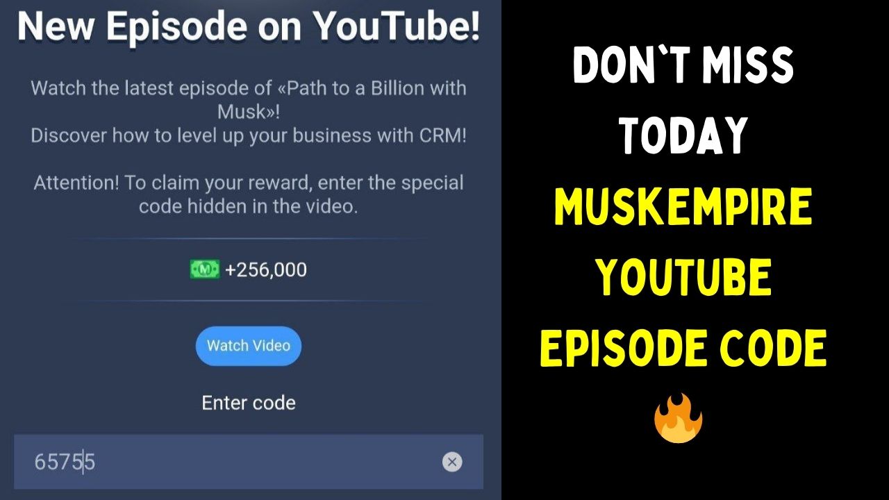 MuskEmpire YouTube Episode Code