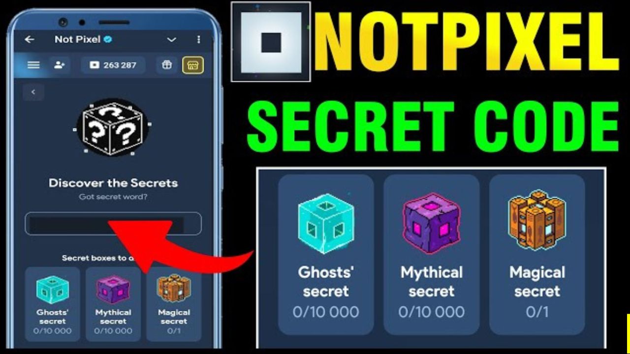 Notpixel Secret Code