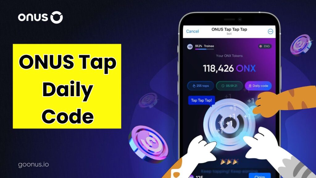 ONUS Tap Daily Code