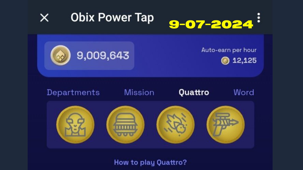 Obix Power Tap July 9