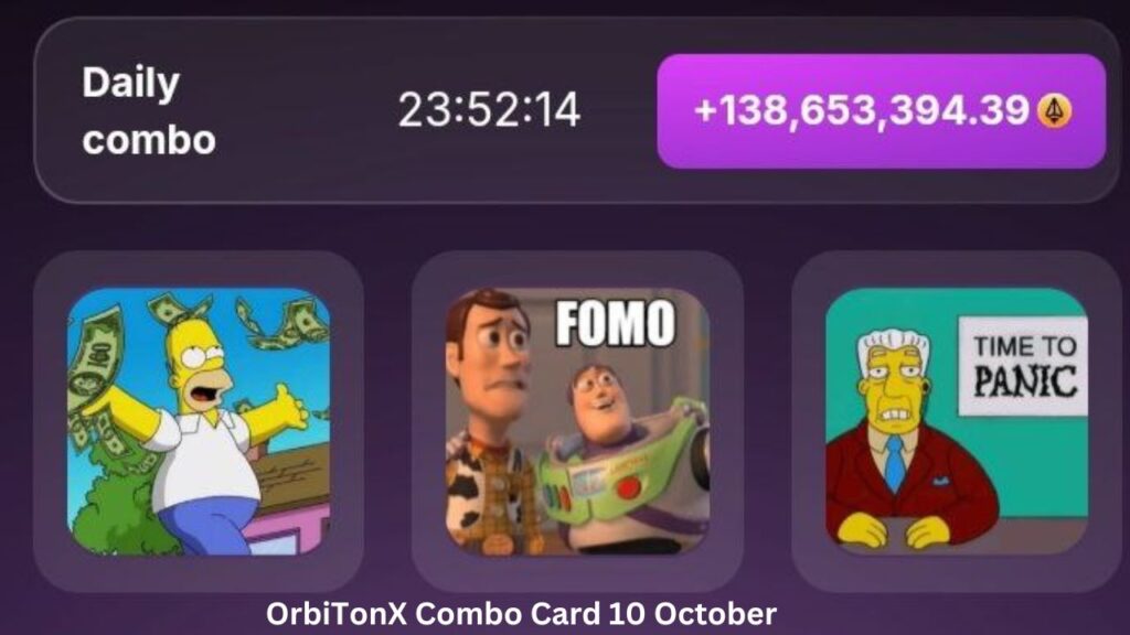 OrbiTonX Combo Card 10 October