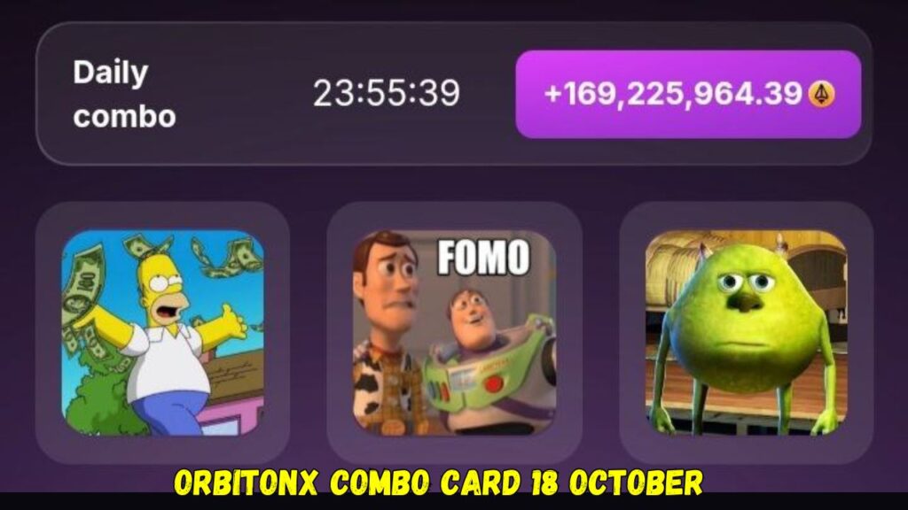 OrbiTonX Combo Card 18 October