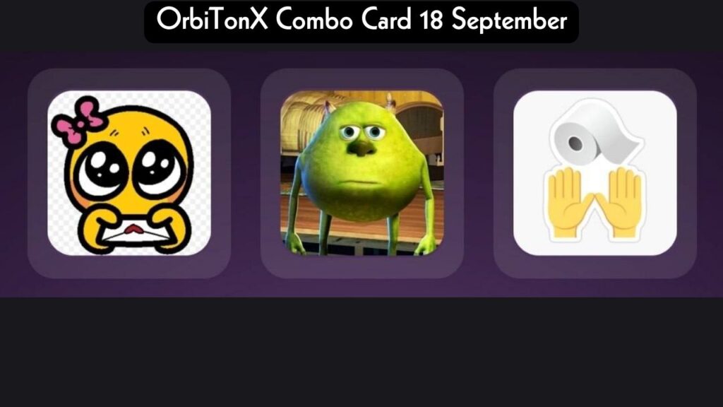 OrbiTonX Combo Card 18 September