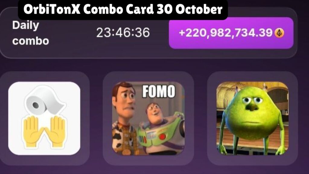 OrbiTonX Combo Card 30 October