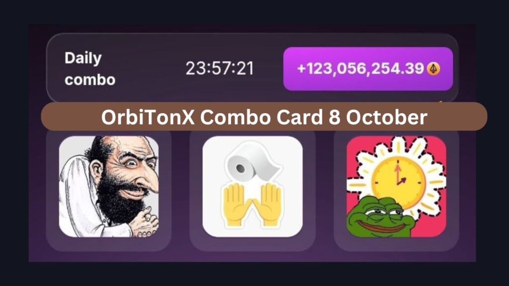 OrbiTonX Combo Card 8 October