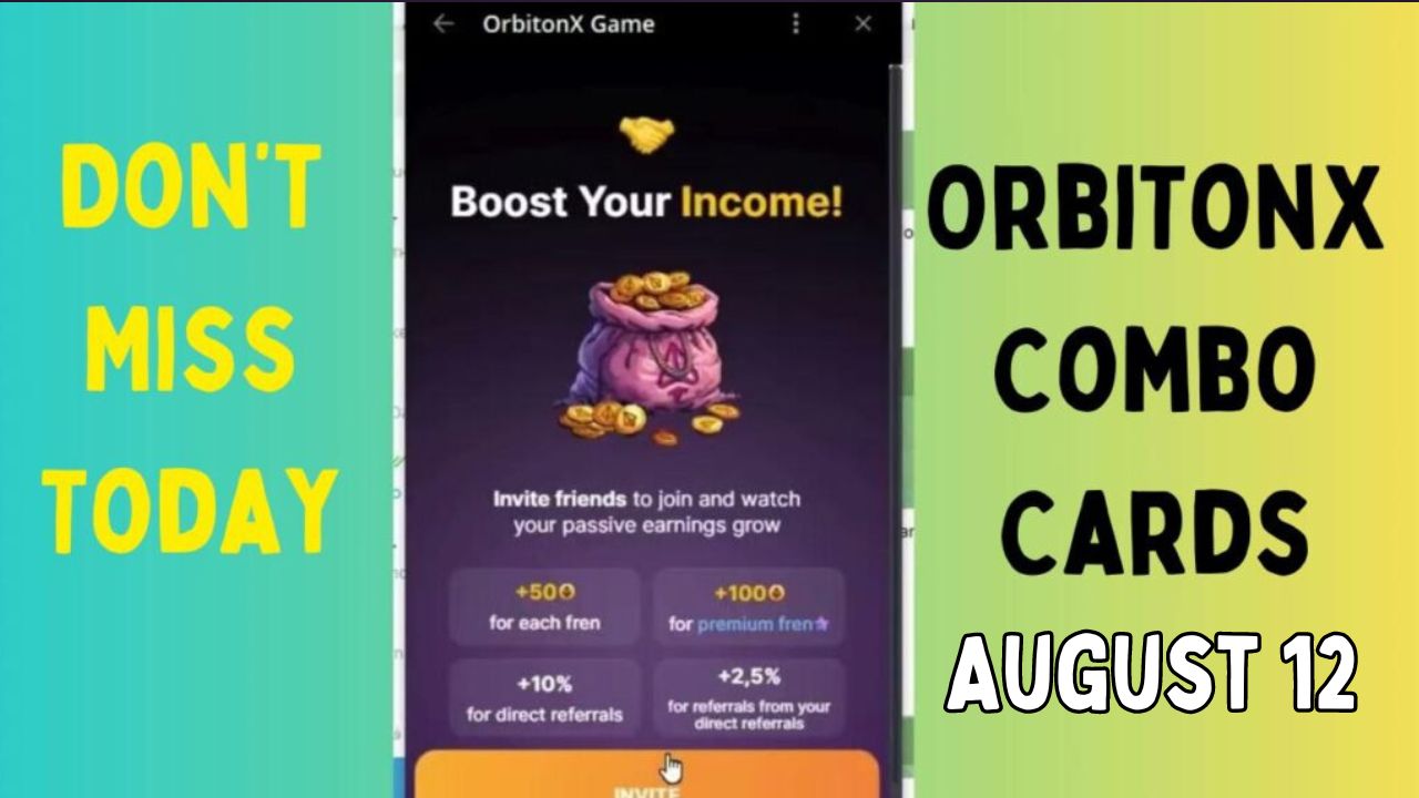 OrbiTonX Combo Card August 12