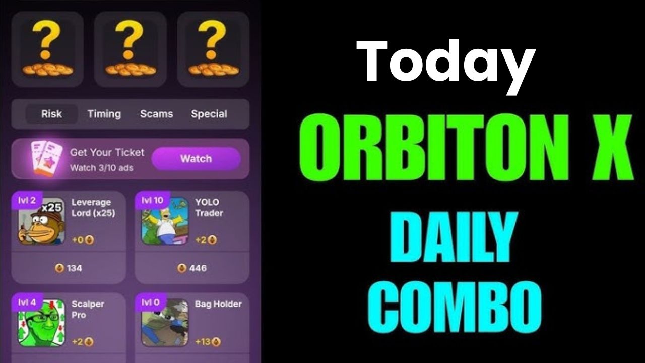 OrbitonX Daily Combo