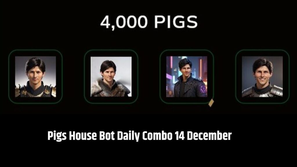 Pigs House Bot Daily Combo 14 December