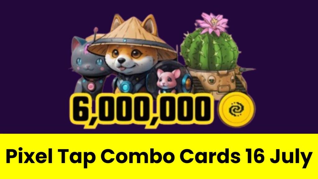 Pixel Tap Combo Cards 16 July