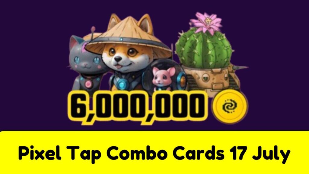 Pixel Tap Combo Cards 17 July