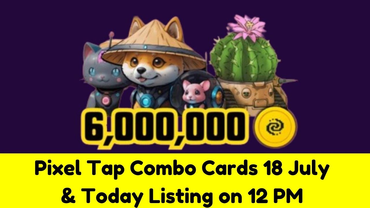 Pixel Tap Combo Cards 18 July