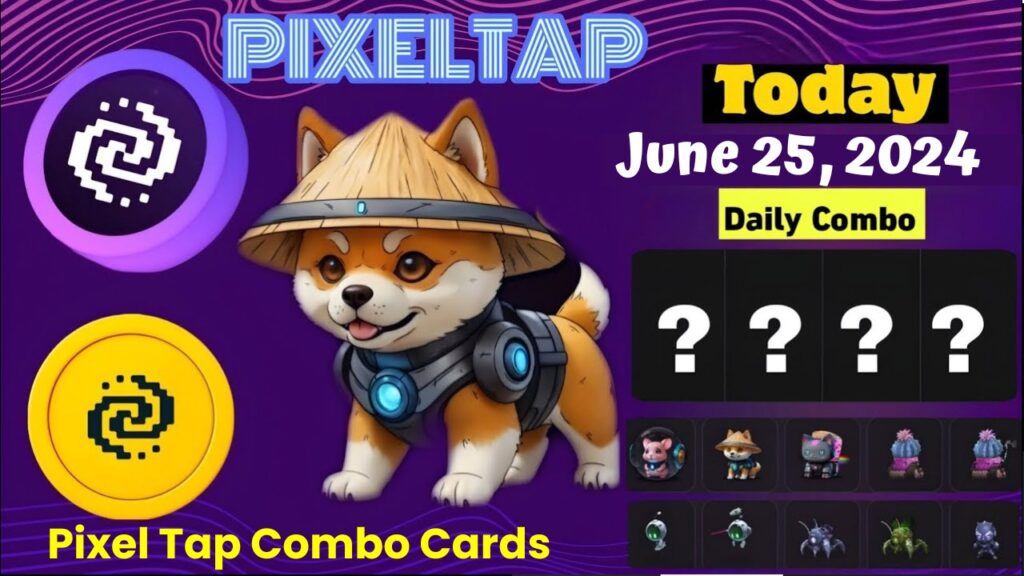 Pixel Tap Combo Cards 